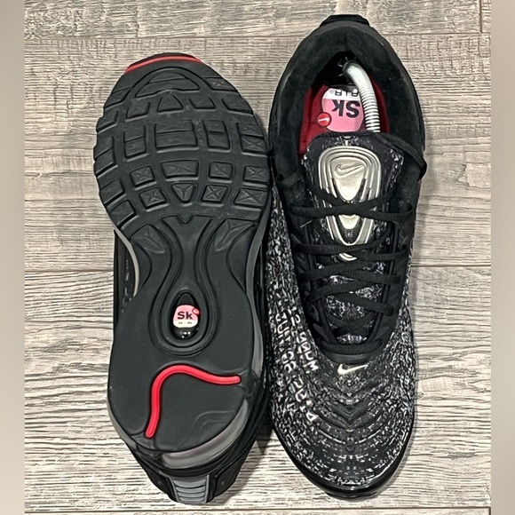 NIKE SKEPTA X AIR MAX DELUXE 'NEVER SLEEP ON TOUR' AQ9945-001 Size 10 - Picture 12 of 16